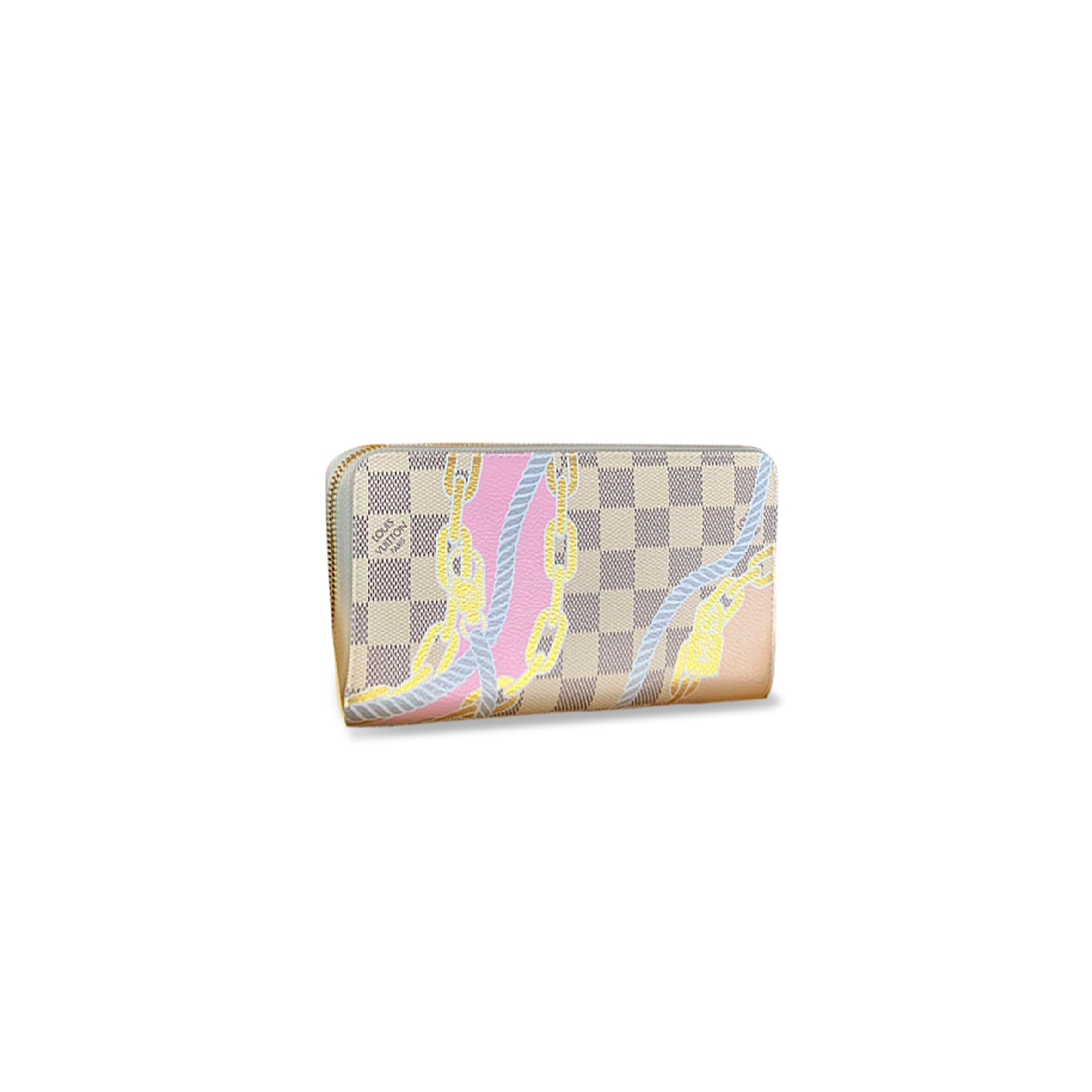 l0*is V*t0n damier azur nautical zippy wallet n40480 (19*10cm)